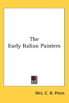 portada the early italian painters (en Inglés)
