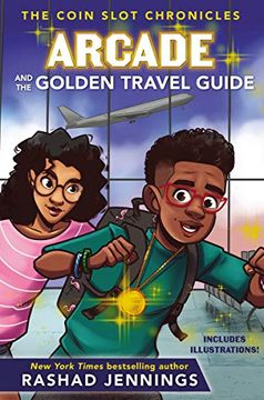 portada Arcade and the Golden Travel Guide (The Coin Slot Chronicles) (en Inglés)