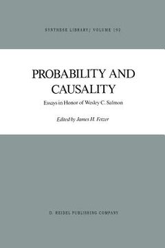 portada probability and causality: essays in honor of wesley c. salmon