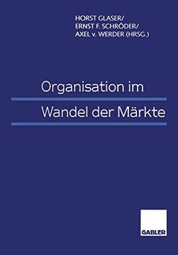 portada Organisation Im Wandel Der Märkte (en Alemán)