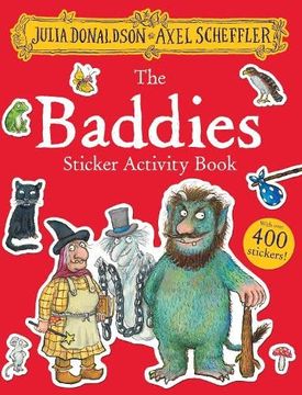 portada The Baddies Sticker Activity Book: Packed With Mazes, Dot-To-Dots, Word Searches, Colouring-In Pages and More!