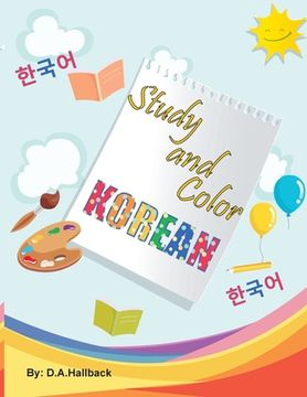 portada Study and Color The Korean Alphabet (en Inglés)