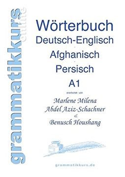 portada Wortschatz Deutsch-Englisch-Afghanisch-Persisch Niveau A1 (German Edition)