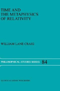 portada time and the metaphysics of relativity (en Inglés)