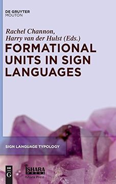 portada Formational Units in Sign Languages (Sign Language Typology) (in English)