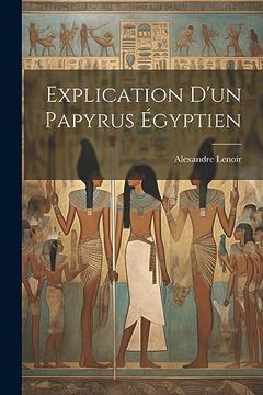 portada Explication D'un Papyrus Égyptien (en Catalá)