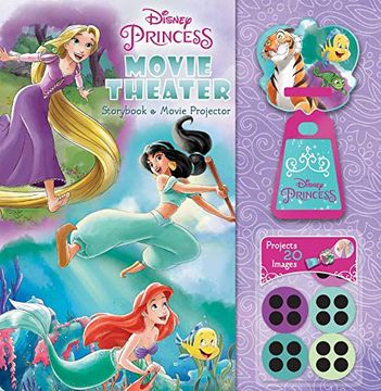 portada Disney Princess Movie Theater Storybook & Movie Projector (en Inglés)