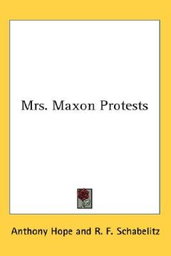 portada mrs. maxon protests (en Inglés)