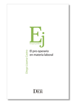 portada El pro Operario en Materia Laboral (in Spanish)