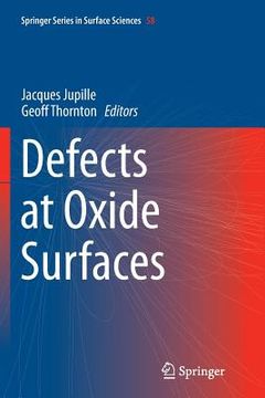 portada Defects at Oxide Surfaces (en Inglés)