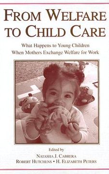 portada from welfare to childcare: what happens to young children when single mothers exchange welfare for work? (en Inglés)