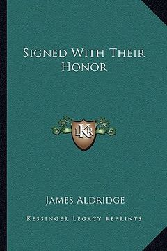 portada signed with their honor
