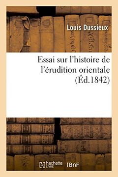 portada Essai Sur L'Histoire de L'Erudition Orientale (French Edition)