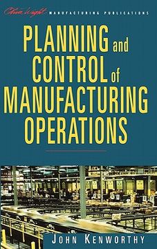 portada planning and control of manufacturing operations (in English)