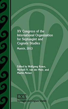 portada Xv Congress of the International Organization for Septuagint and Cognate Studies: Munich, 2013 (en Inglés)