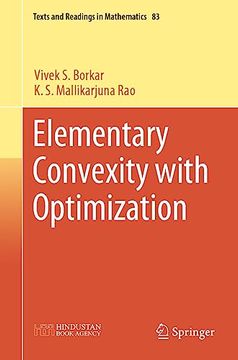portada Elementary Convexity with Optimization (en Inglés)