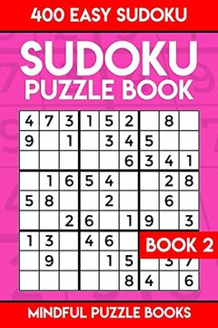 portada Sudoku Puzzle Book 2: 400 Easy Sudoku (Sudoku Collection) (en Inglés)