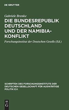 portada Die Bundesrepublik Deutschland und der Namibia-Konflikt (en Alemán)