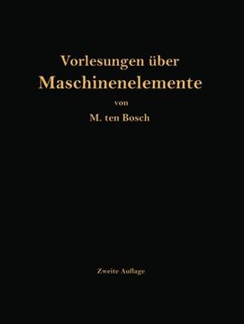 portada Vorlesungen über Maschinenelemente (German Edition)