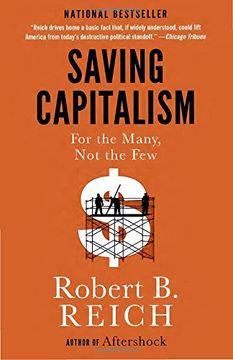 portada Saving Capitalism: For the Many, not the few (in English)