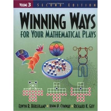 portada Winning Ways for Your Mathematical Plays, Volume 3: V. 3: (en Inglés)