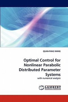 portada optimal control for nonlinear parabolic distributed parameter systems (en Inglés)