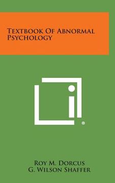 portada Textbook of Abnormal Psychology (en Inglés)