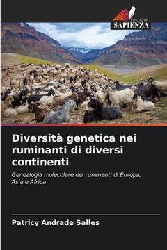 portada Diversità genetica nei ruminanti di diversi continenti (in Italian)