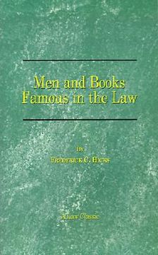 portada men and books famous in the law (en Inglés)