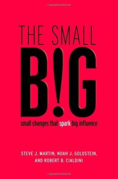 portada The small BIG: small changes that spark big influence (en Inglés)