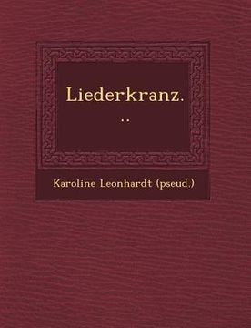 portada Liederkranz... (in German)