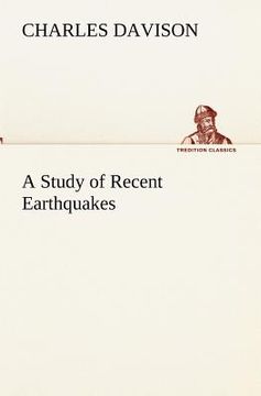 portada a study of recent earthquakes