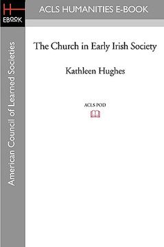 portada the church in early irish society (en Inglés)