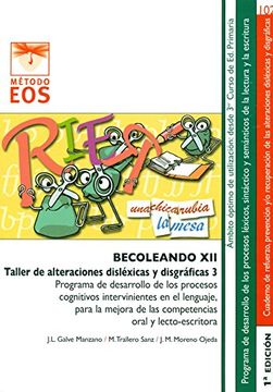 portada Becoleando XII: Taller de Alteraciones Disléxicas y Disgráficas 3 (in Spanish)