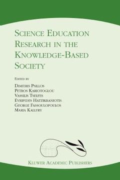 portada science education research in the knowledge-based society (en Inglés)