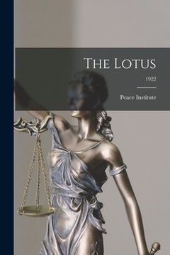 portada The Lotus; 1922 (en Inglés)