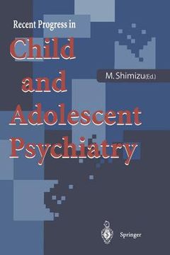portada recent progress in child and adolescent psychiatry (en Inglés)