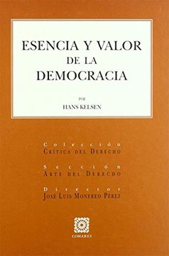 portada Esencia y Valor de la Democracia