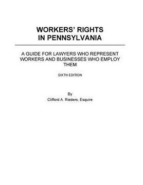 portada Worker's Rights in Pennsylvania (en Inglés)