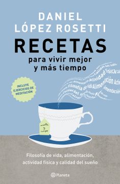 portada Recetas para vivir mejor y más tiempo
