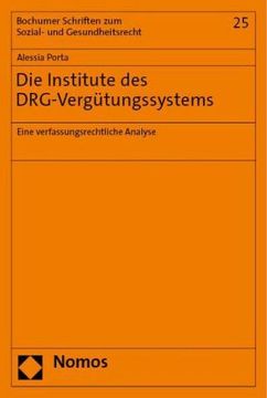 portada Die Institute des Drg-Vergütungssystems (in German)