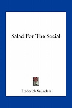 portada salad for the social (en Inglés)