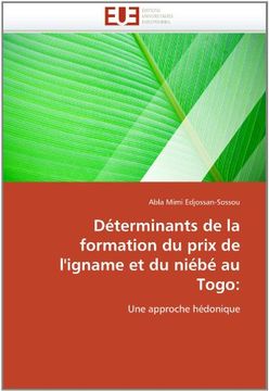 portada Determinants de La Formation Du Prix de L'Igname Et Du Niebe Au Togo