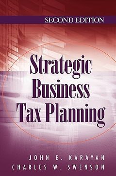 portada strategic business tax planning, 2nd edition