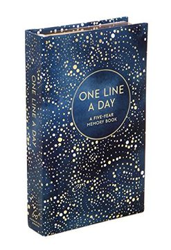 portada One Line a Day (Celestial): A Five-Year Memory Book (Journals)