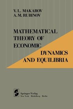 portada Mathematical Theory of Economic Dynamics and Equilibria (en Inglés)