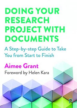 portada Doing Your Research Project With Documents: A Step-By-Step Guide to Take you From Start to Finish (en Inglés)