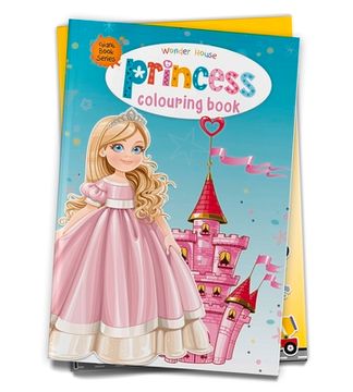 portada Princess Colouring Book: Jumbo Sized Colouring Books (in English)