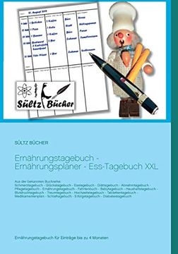 portada Ernährungstagebuch - Ernährungsplaner - Ess-Tagebuch xxl (in German)