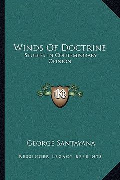 portada winds of doctrine: studies in contemporary opinion (en Inglés)